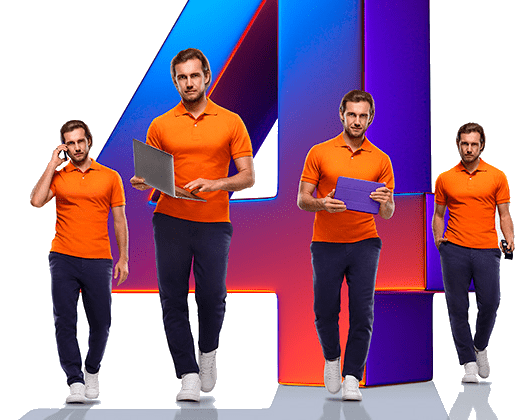 Великолепная четверка Ростелеком в&nbsp;деревня Большая Каменка (Орловская область)